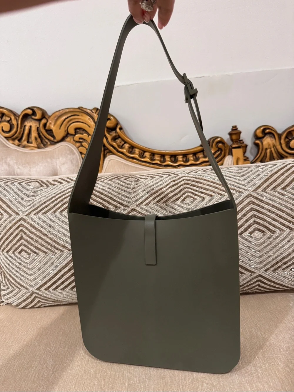 YSL Rubber shoulder bag